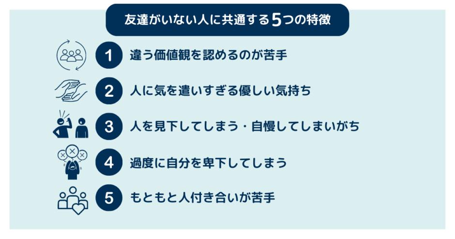 友達がいない人の特徴と心理｜一人を好む理由と2026年最新の現実