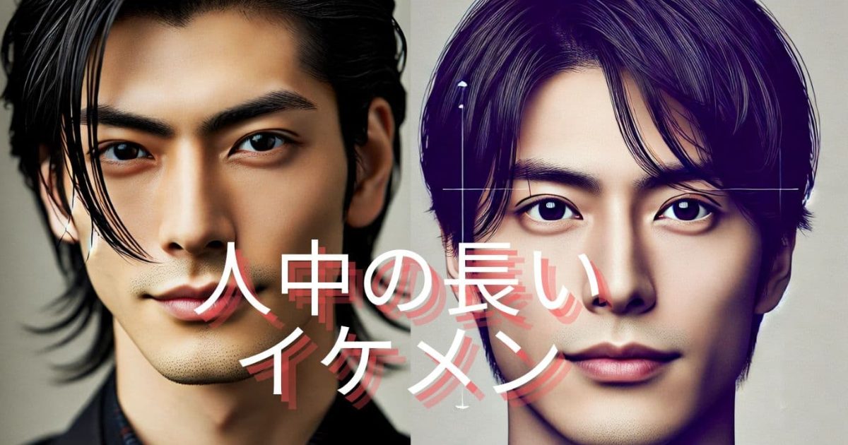 人中が長い芸能人が放つ圧倒的美しさ！黄金比を超える魅力の正体