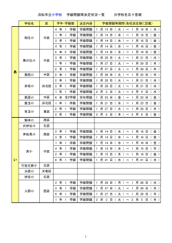 【噂】 浜松 市 学級 閉鎖 人気理由と評判まとめ #872