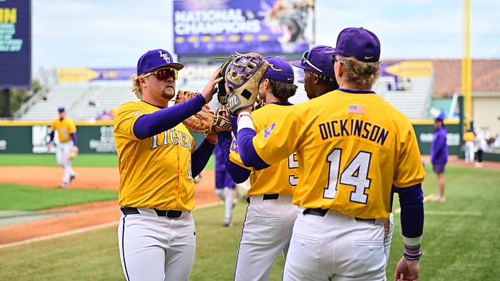 Who Does Lsu Play Today Baseball