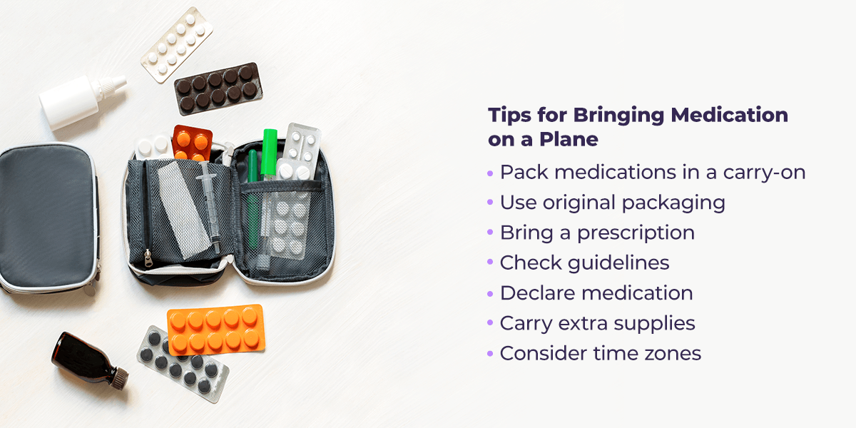 Can You Take Non Prescription Medication on a Plane International