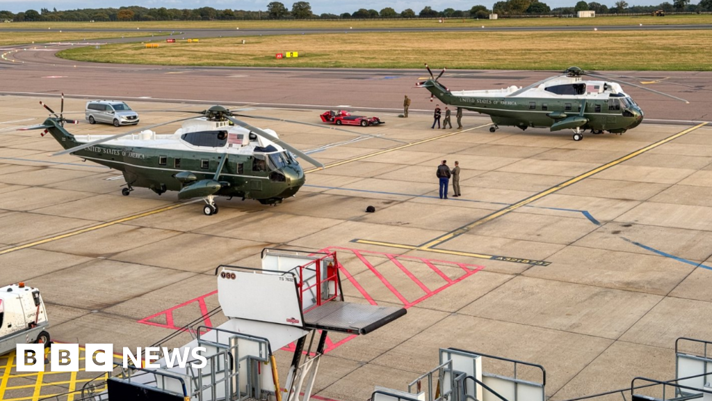 How Does Trump's Helicopter Get to the Uk