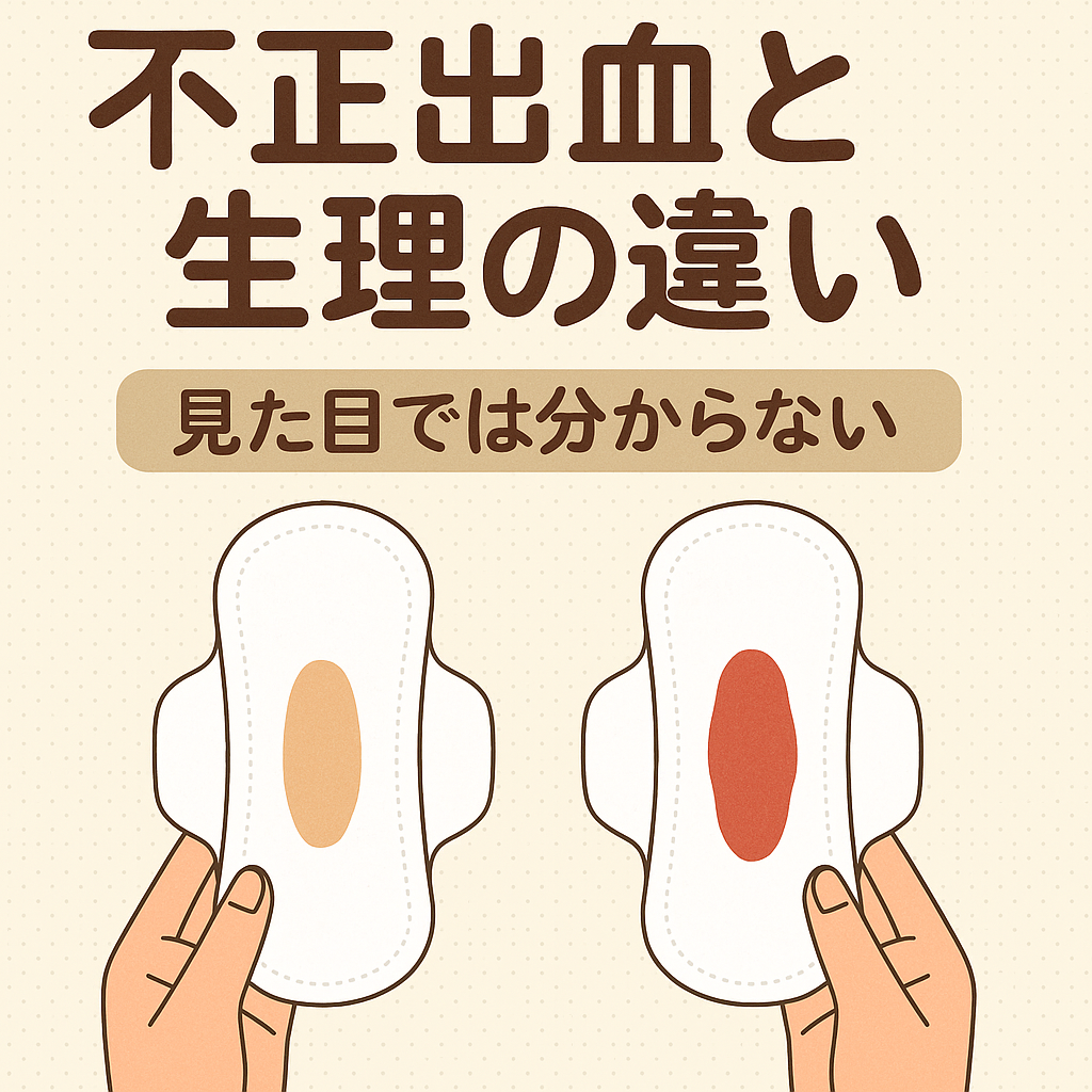 これって生理？不正出血との違いを見分ける色・量と危険なサイン
