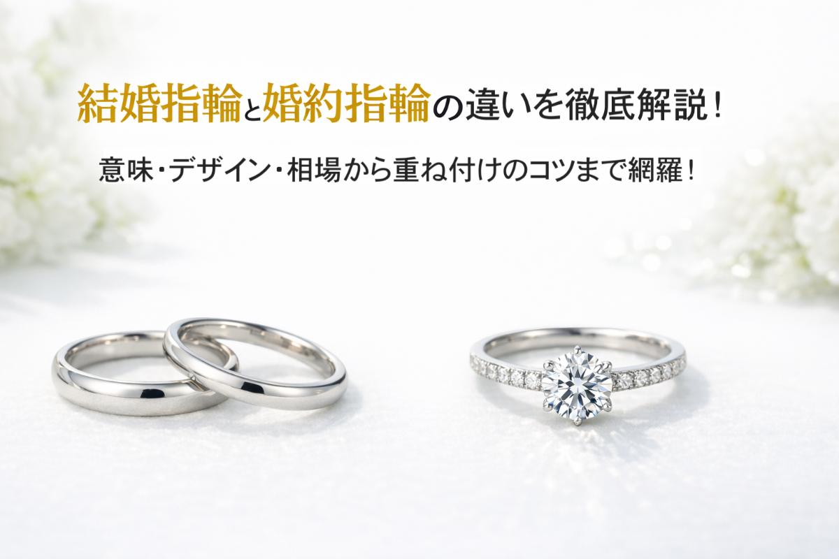 2026年最新ブライダル事情：「婚約指輪と結婚指輪の違い」を再定義する 変化する価値観と後悔しない選び方