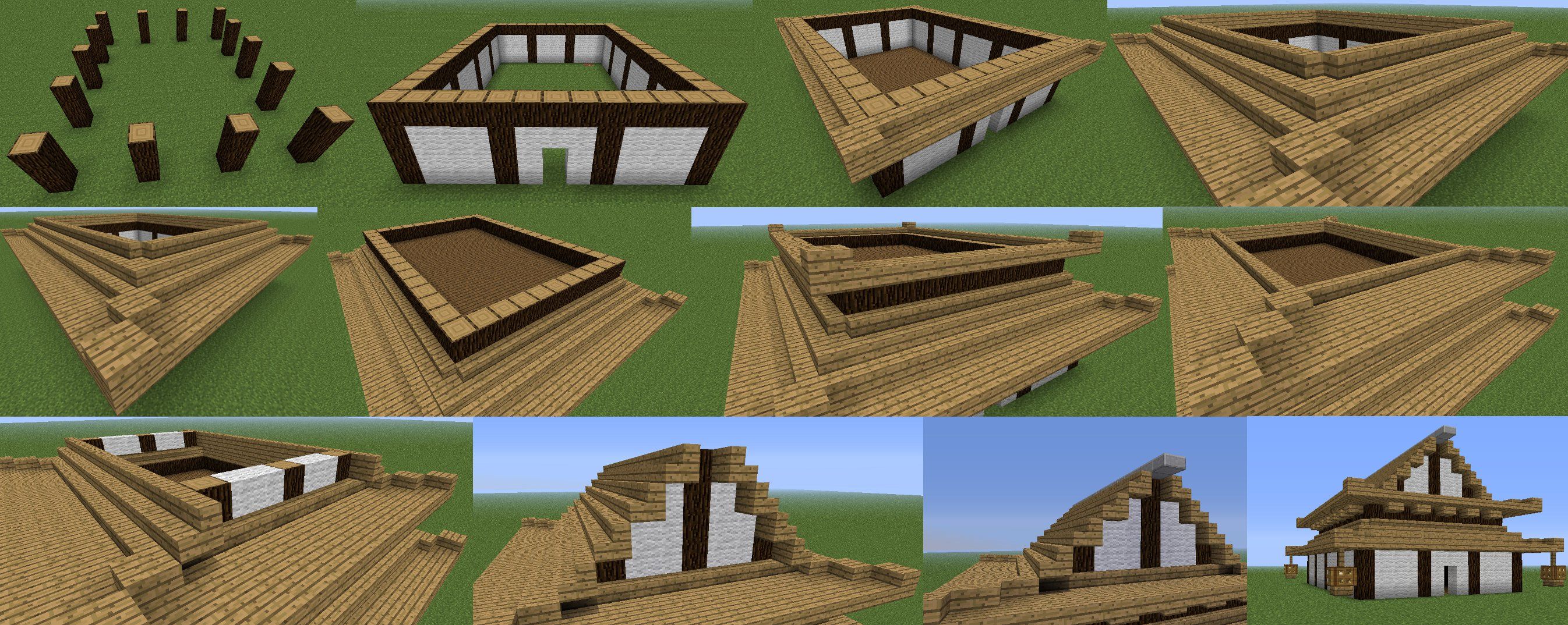 Minecraft Builds Step by Step with Pictures