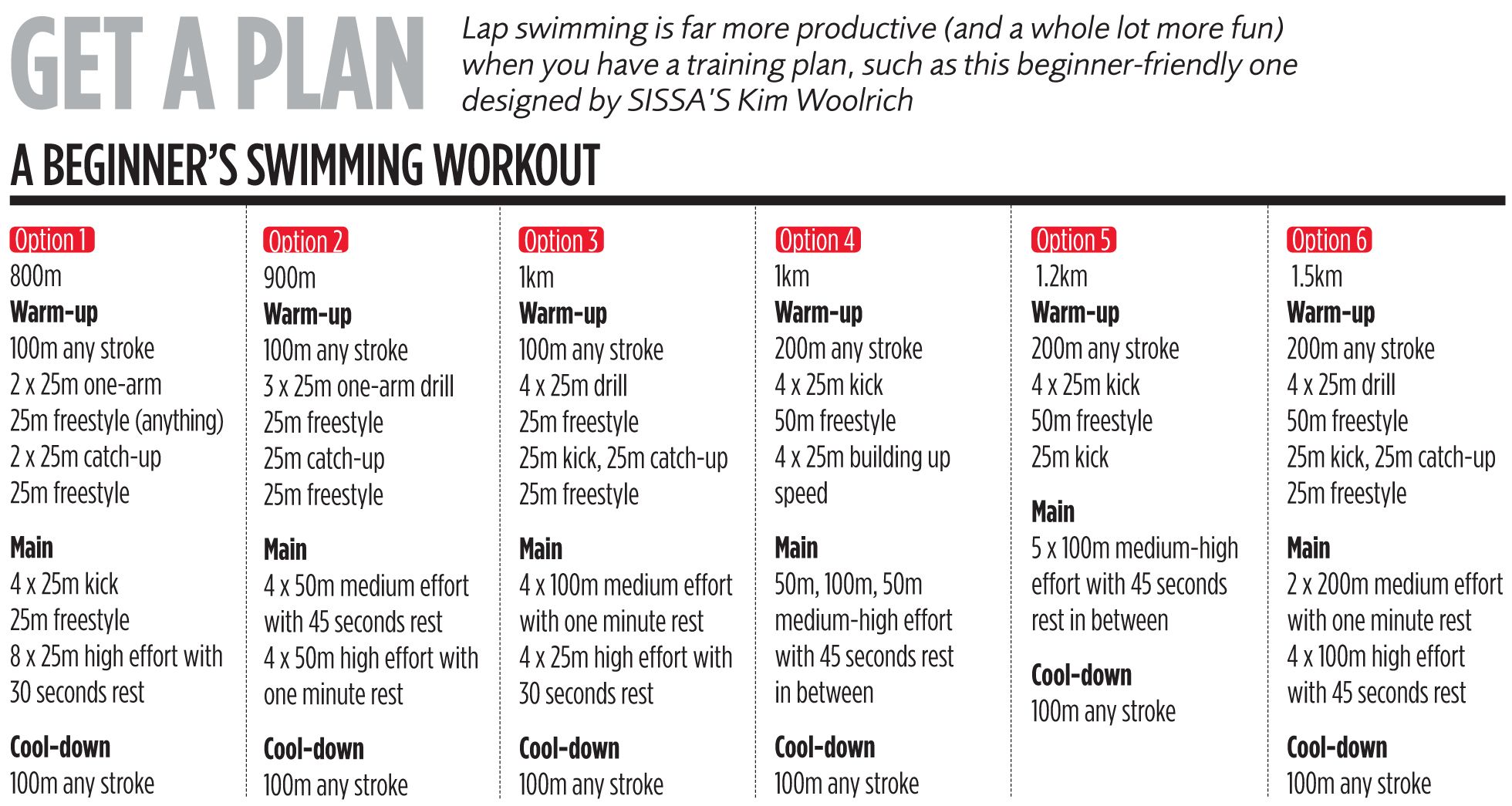 Swimming Training Program for Beginners Pdf