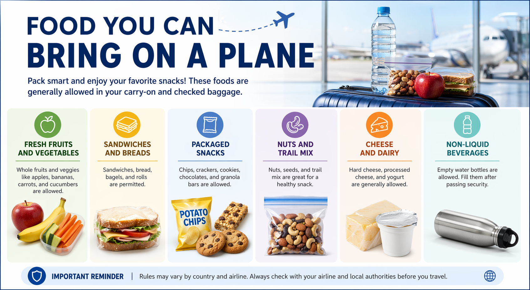 Can I Bring Food on Plane