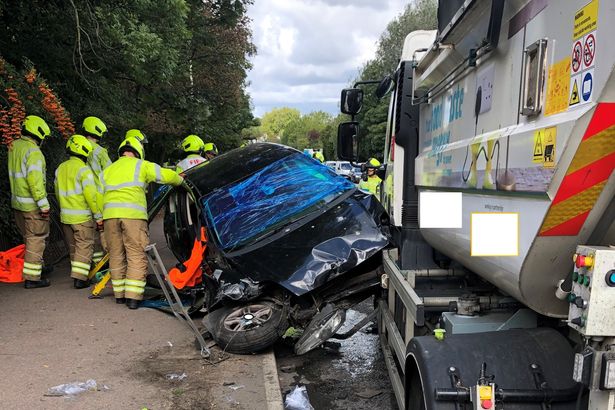 Fatal Car Accident A414 Hertford Today