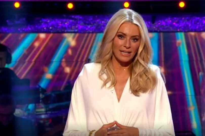Tess Daly Outfit on Strictly Tonight
