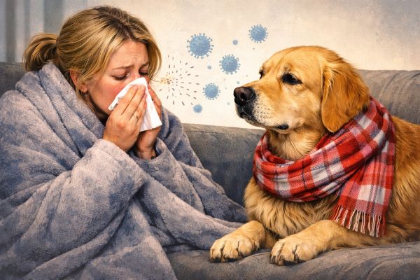Can Dogs Get Flu from Humans