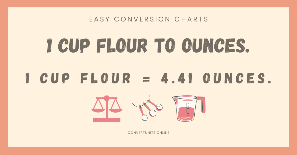 How Many Ounces Are in 1 Cup of Flour
