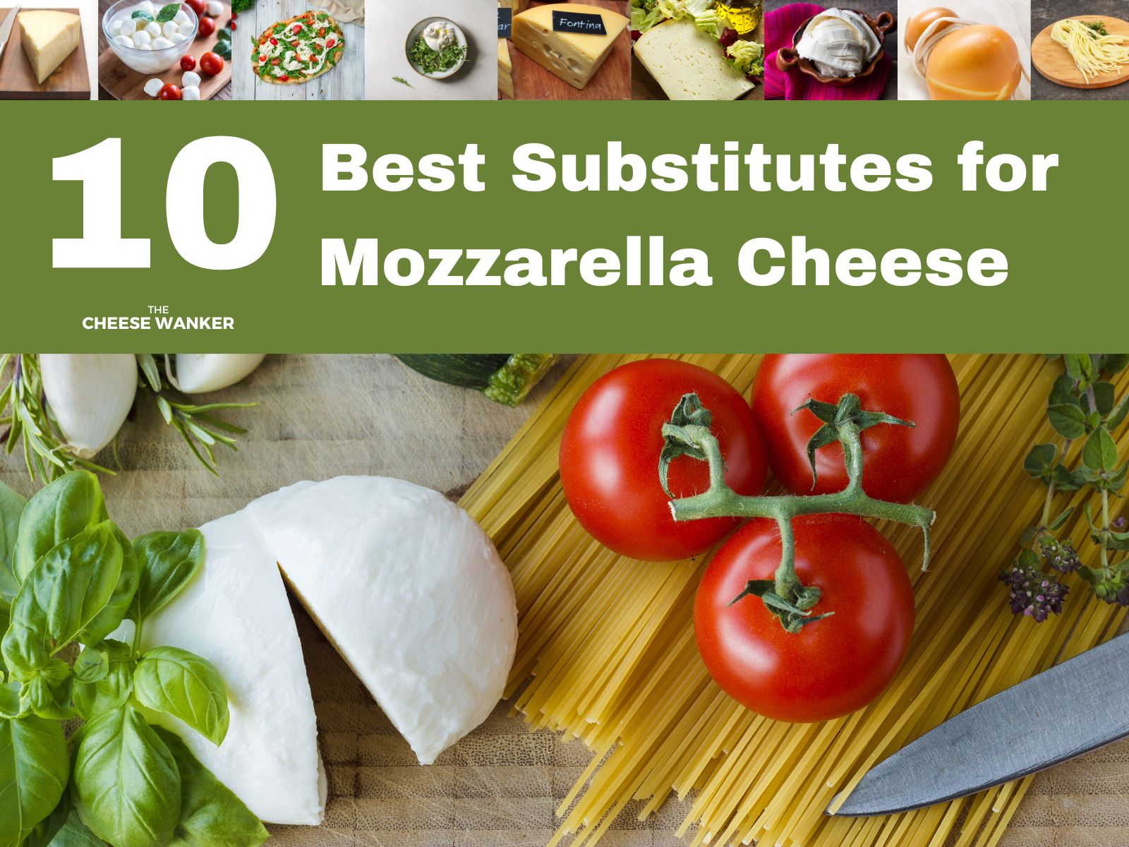 What Can I Substitute for Mozzarella Cheese