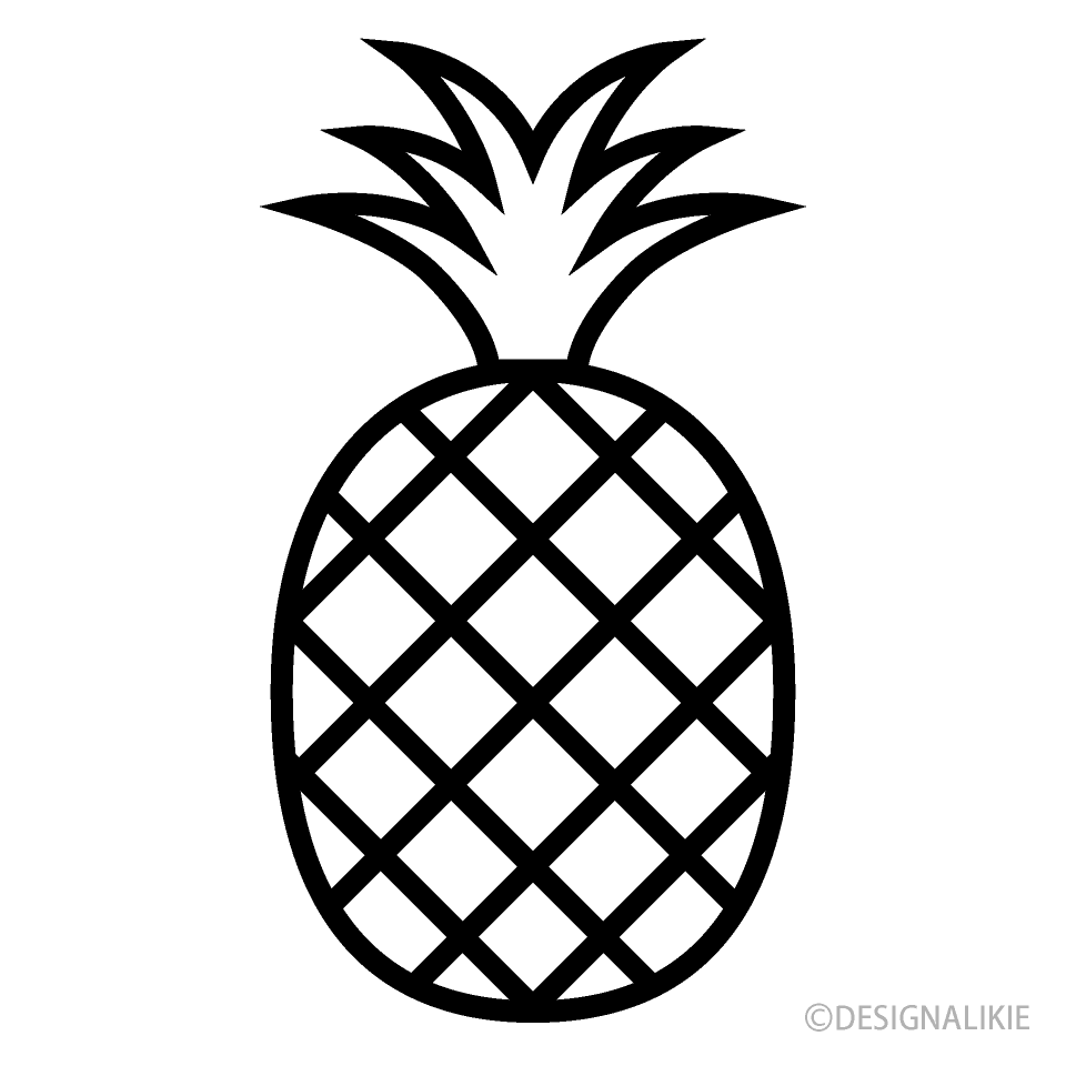 簡単パイナップルイラストの描き方！初心者でもプロ級のコツ