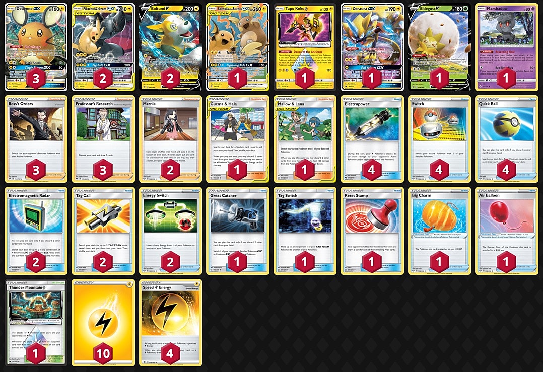 Pokemon Tcg How Many Cards in a Deck