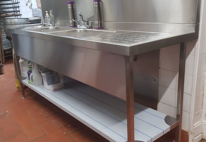 Small Commercial Catering Sink Supplier Liverpool