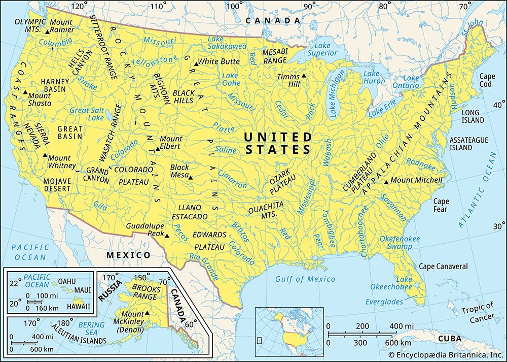 Features of the United States