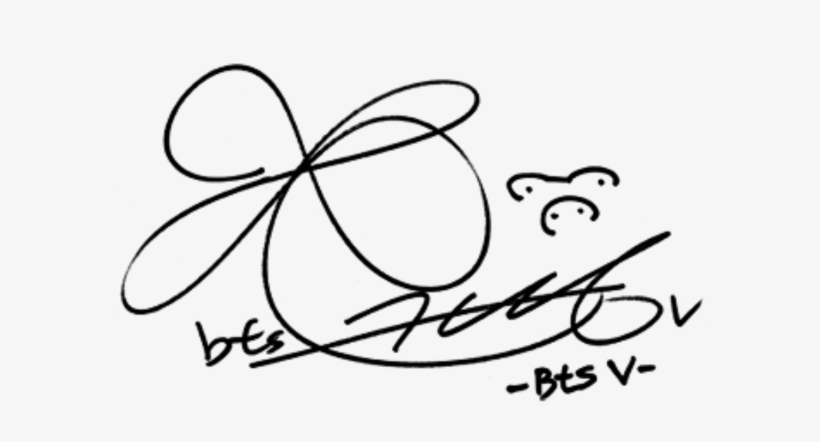 What Is Kim Taehyung Sign