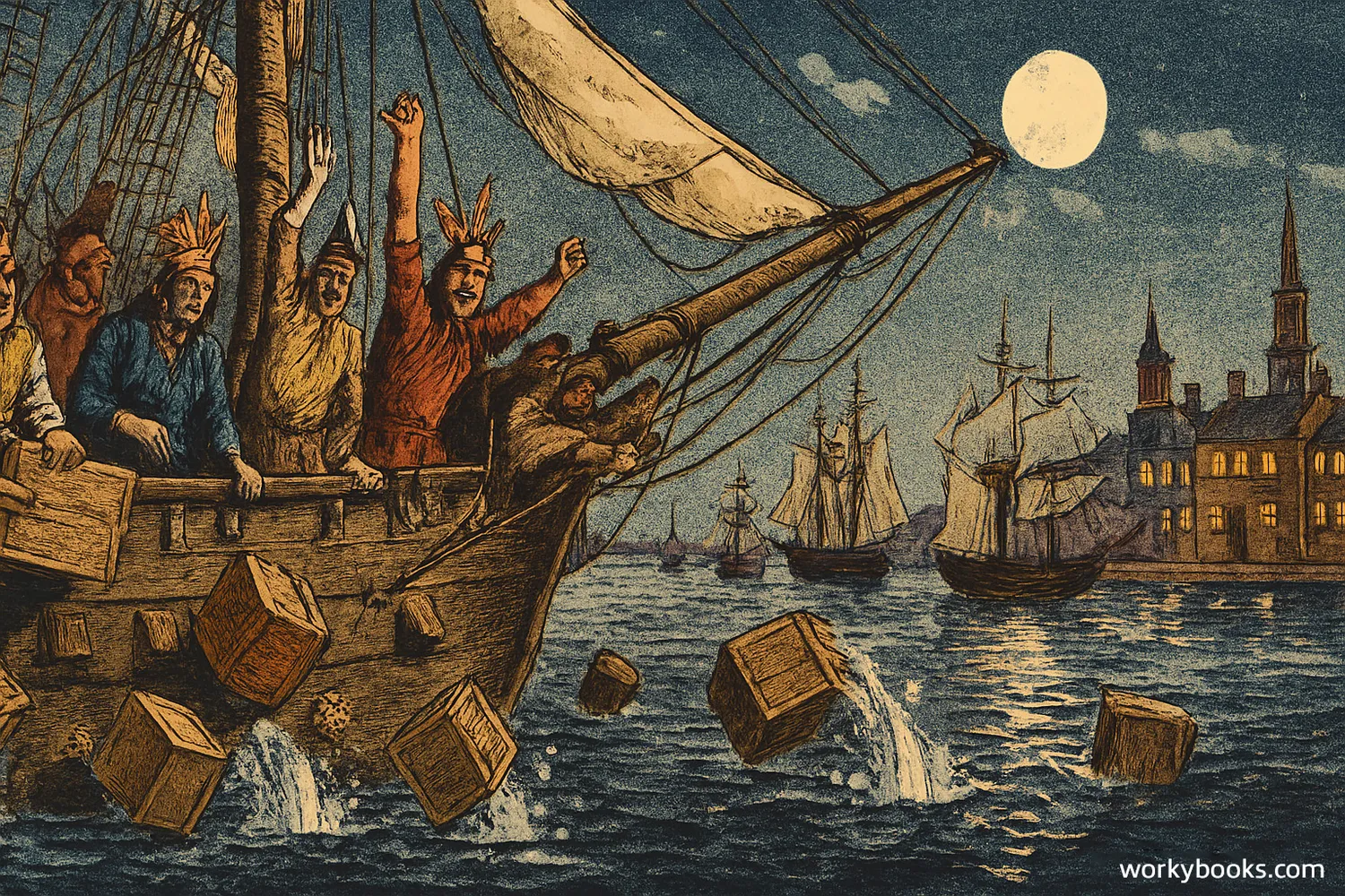 How Many People Participated in the Boston Tea Party