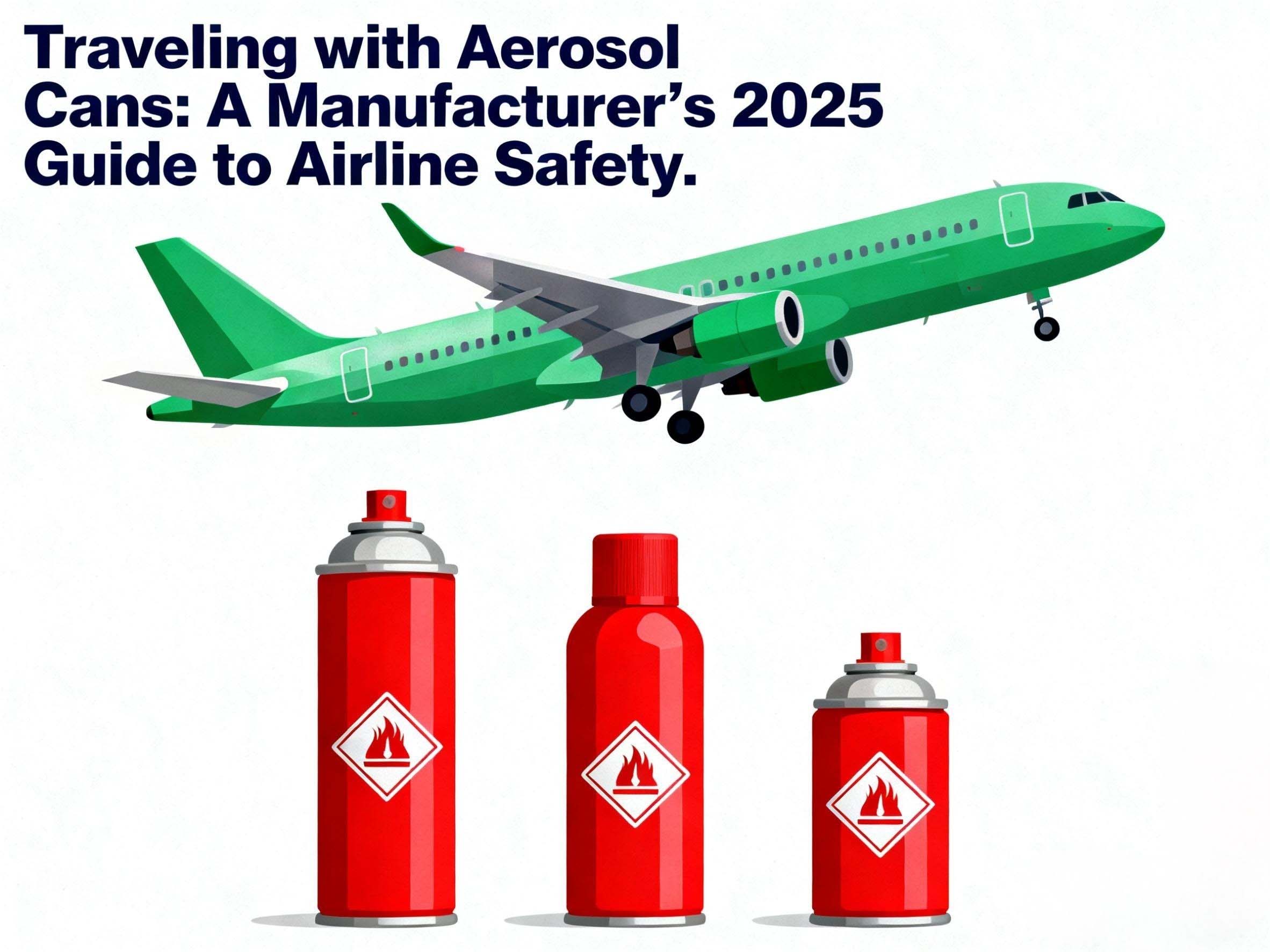 Can I Fly with Aerosol Cans