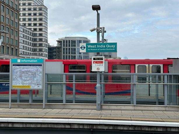 West India Quay Dlr Station London