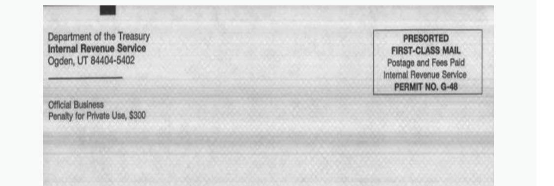 Internal Revenue Service Utah Mailing Address