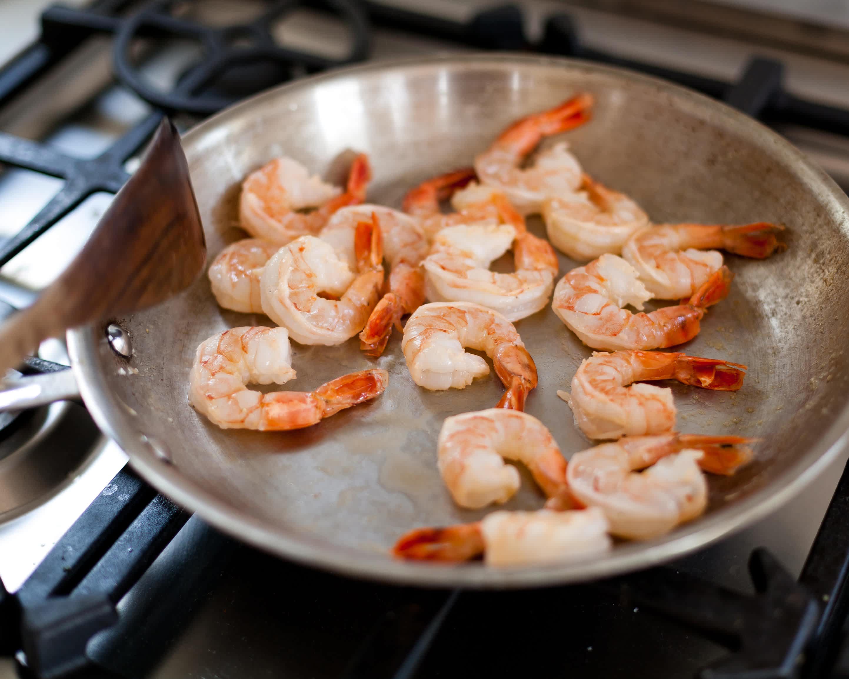 Cook Frozen Shrimp on Stove