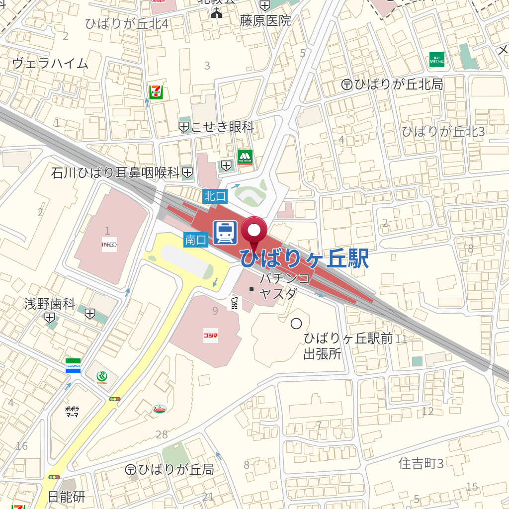 ひばりヶ丘の最新地図ガイド！激変した北口と市境の真相2026