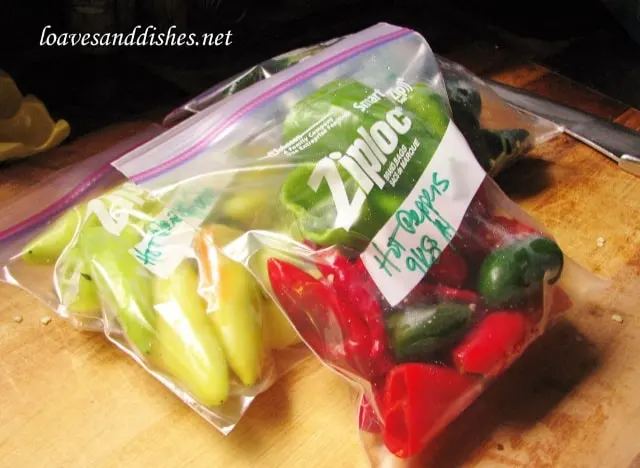Do Peppers Freeze Well