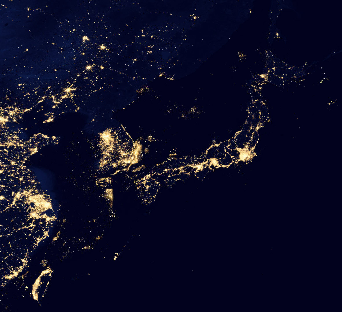 宇宙から見た夜の地球！最新衛星写真が暴く光と影の衝撃真相