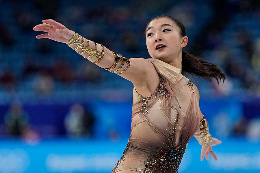坂本花織の筋肉美が話題！圧巻の滑りを支える下半身と体幹の真実