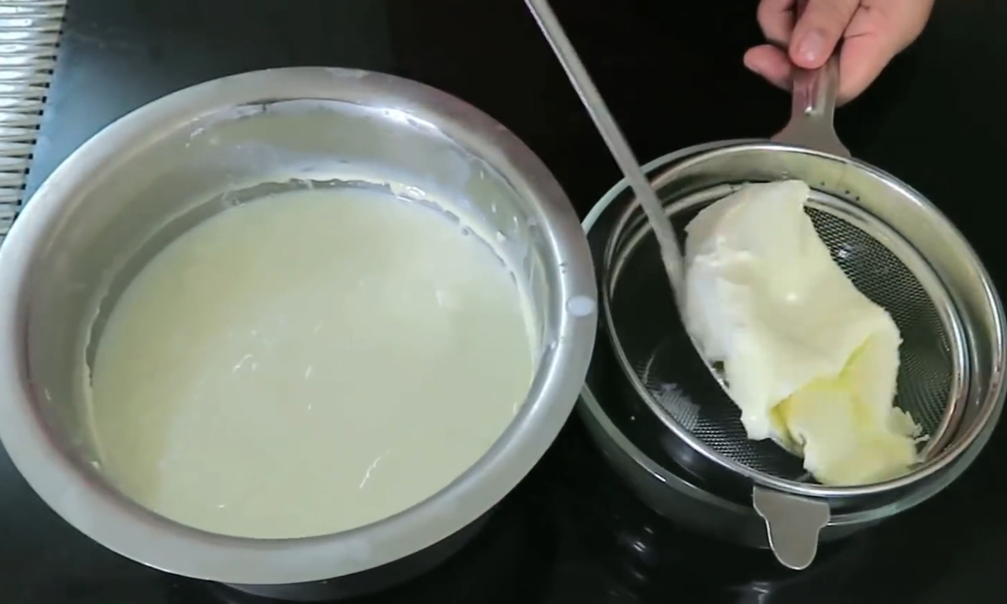 Milk into Whipping Cream
