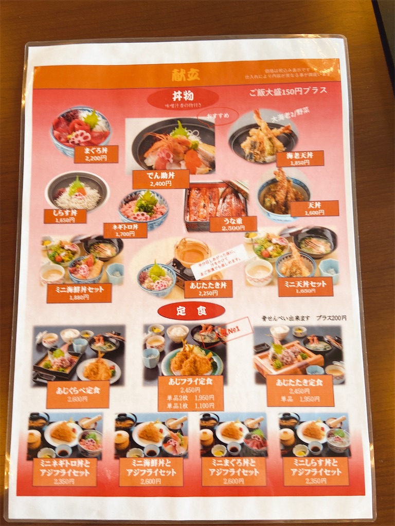 熱海でん助茶屋の最新メニュー一覧！名物活アジ定食・海鮮丼と混雑対策
