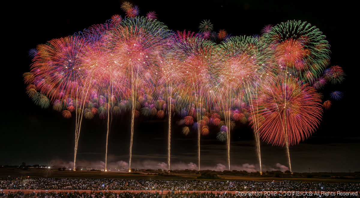こうのす花火大会2026徹底取材！四尺玉の穴場と有料席・混雑回避策