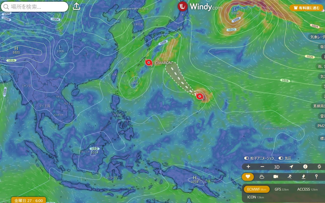 台風17号の最新進路予想：暴風域を伴い日本列島接近へ 秋の交通網混乱と大雨被害に警戒