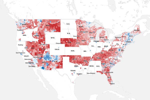 Behind the Trends: Making Sense of the Nytimes Precinct-Level Shift