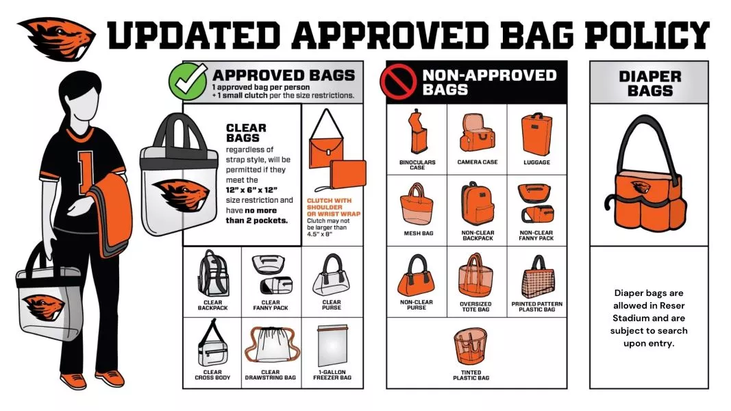 Oregon State Fair Bag Policy
