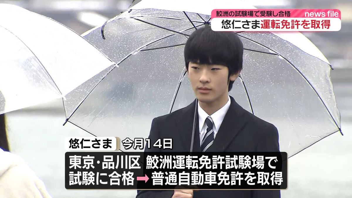 悠仁さま運転免許取得の真相と筑波大進学！噂の愛車や警備体制の全貌