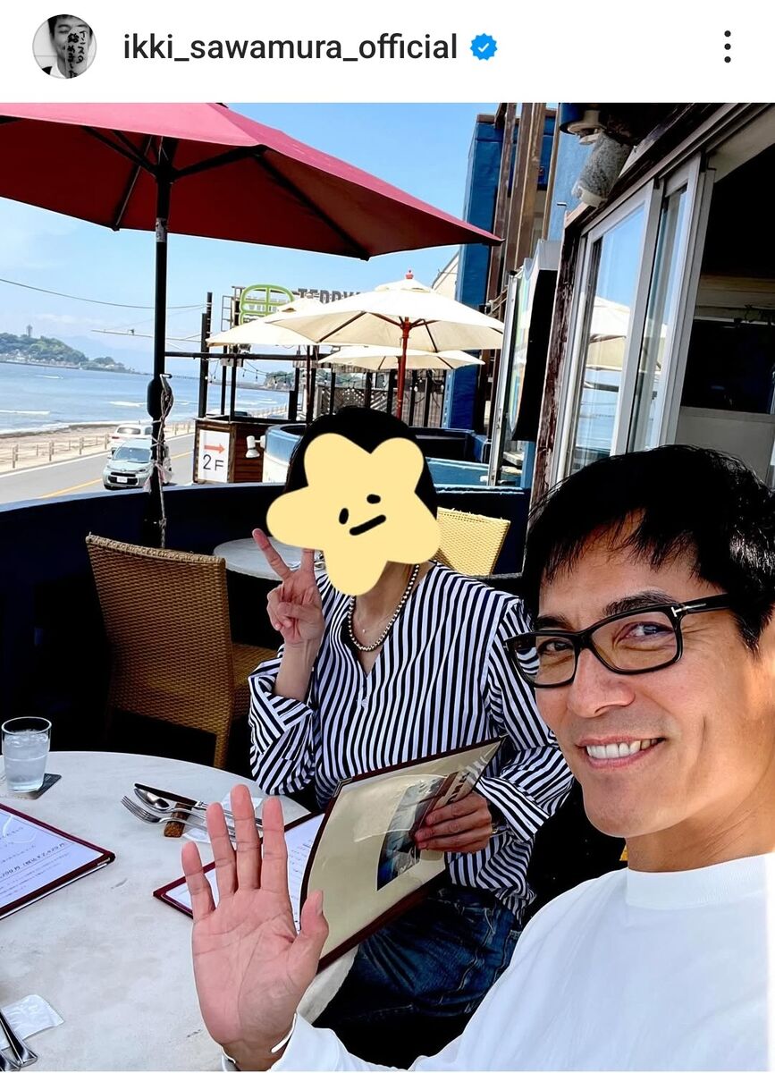 沢村一樹の妻は元モデル余西操！話題のイケメン息子と最新の夫婦仲