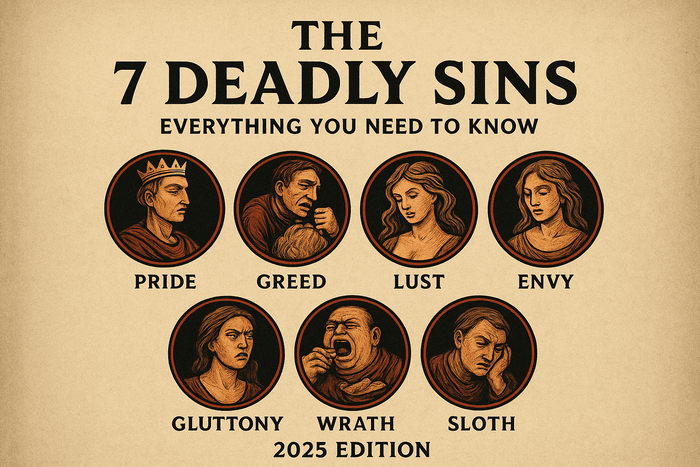 List of the 7 Deadly Sins