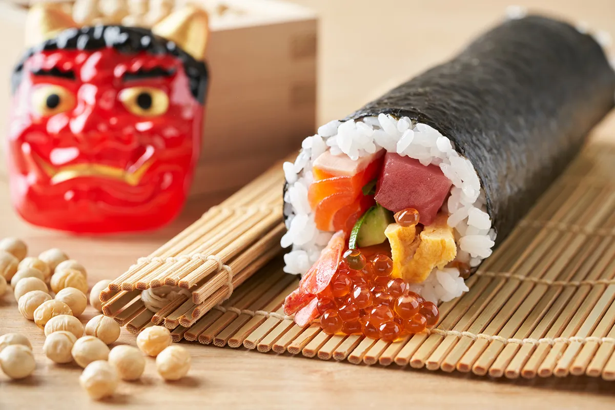 節分の巻き寿司はなぜ食べる？発祥の真実と2026年恵方の完全ガイド