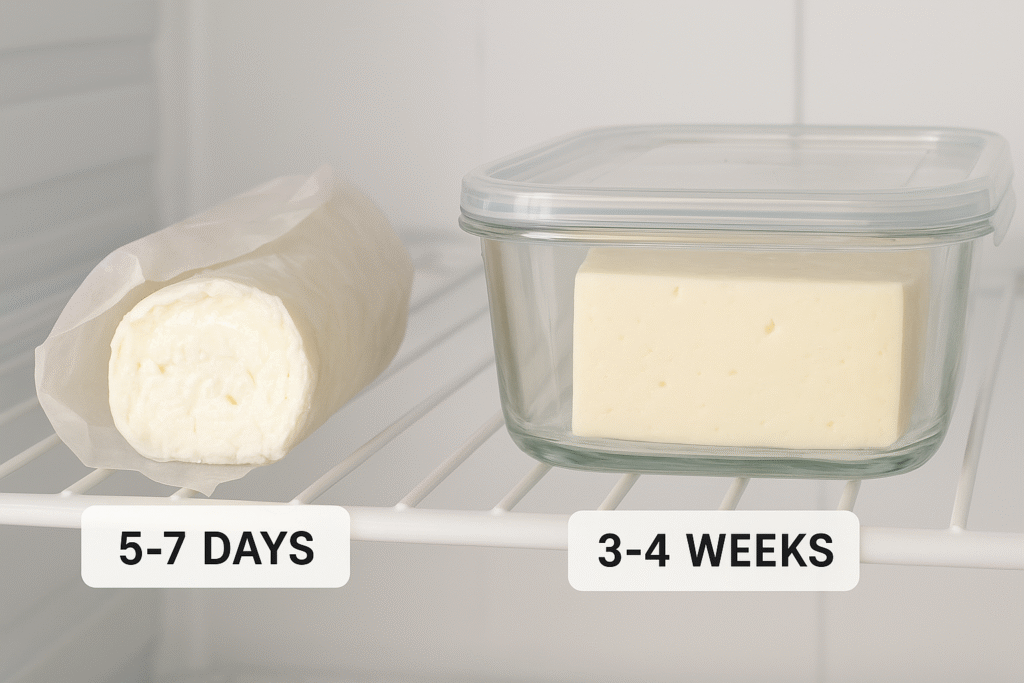 Unopened Cheese Shelf Life Refrigerator Storage