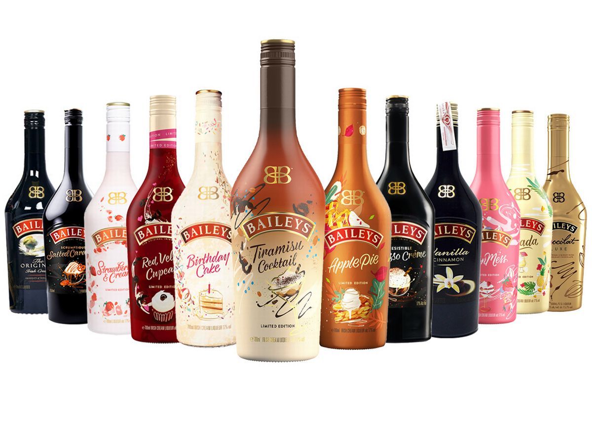 Different Flavors of Baileys