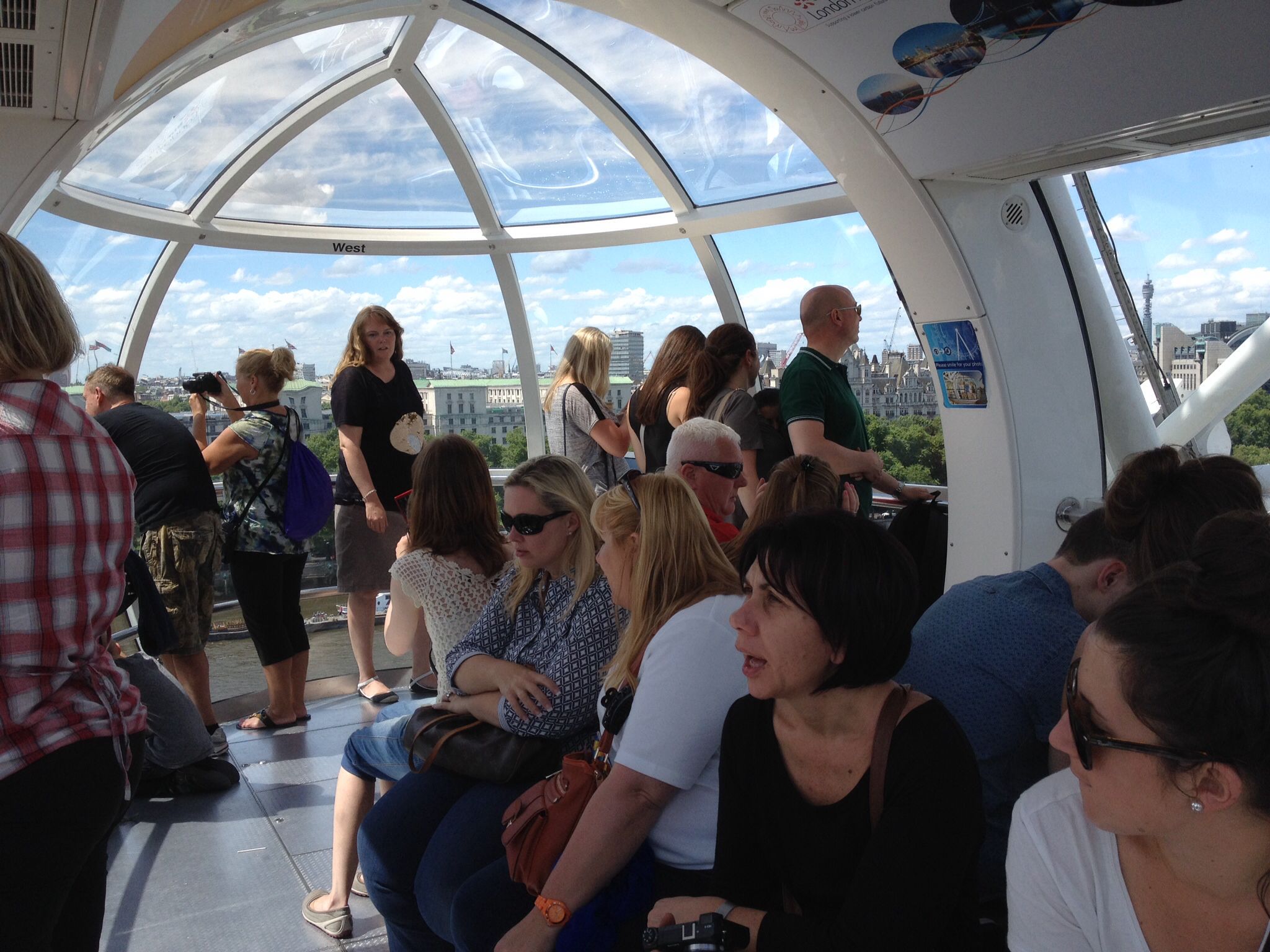 Is the London Eye Air Conditioned
