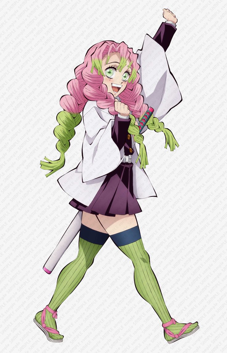 甘露寺蜜璃イラスト完全ガイド！公式から可愛い描き方やおばみつまで