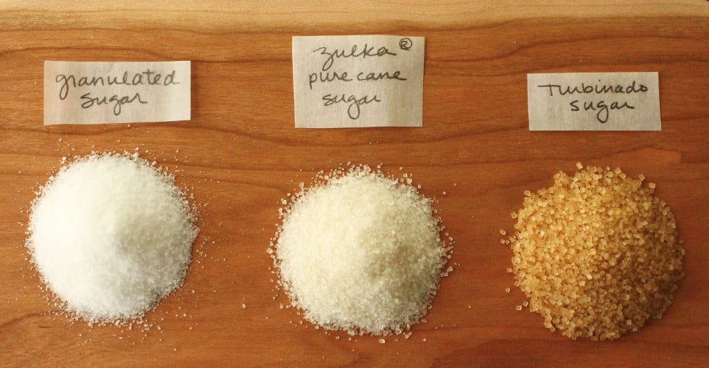 Difference Between Raw Sugar and Granulated Sugar