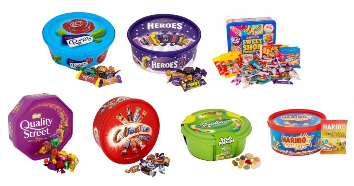 Tesco Chocolate Tubs 2 for 6 Price Asda