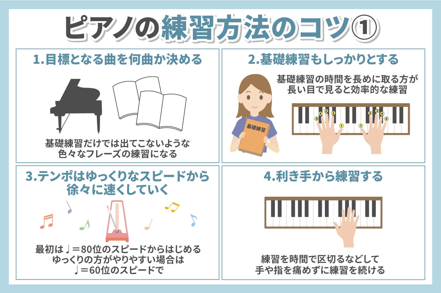 毎日弾いても伸びない原因は？プロが明かすピアノ上達法と脱力の極意