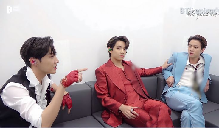 Jhope Interviewing Jin but They Showed V