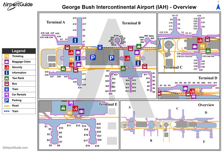Bush International Airport Code