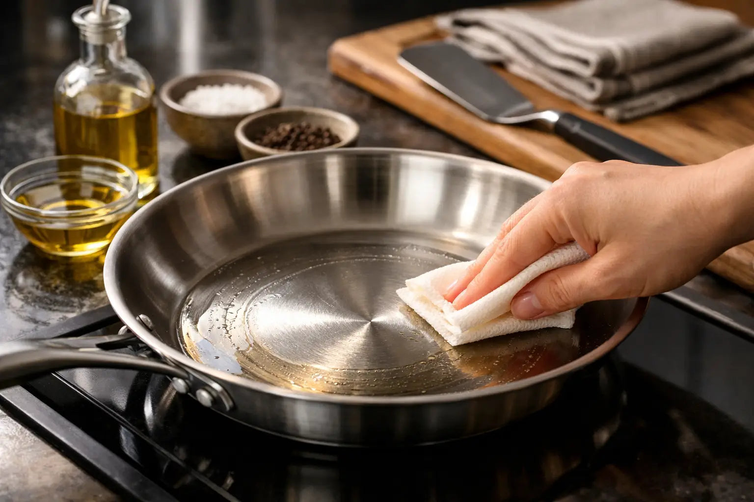 How Do You Season a Stainless Steel Pan